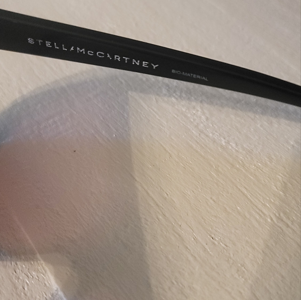 NWT Stella McCarthy Black Chrome Mirror Sunglasses Glasses - Picture 5 of 8